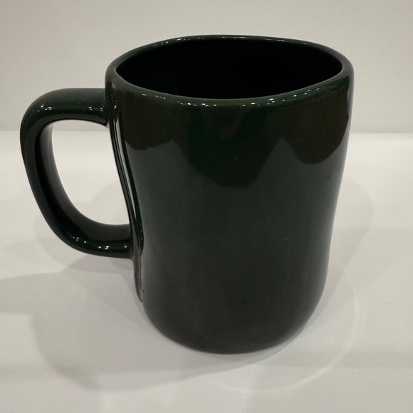 Rae Dunn Artisan Collection NAUGHTY & NICE Coffee 2 Mug Set Christmas Green New - Picture 7 of 9